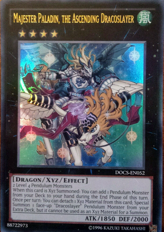 Majester Paladin, the Ascending Dracoslayer [DOCS-EN052] Ultra Rare - Yu-Gi-Oh! - Card Brawlers | Quebec | Canada |