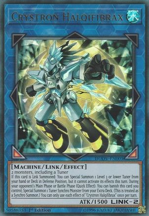 Crystron Halqifibrax [DUOV-EN001] Ultra Rare - Yu-Gi-Oh! - Card Brawlers | Quebec | Canada |