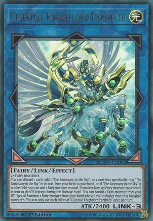 Celestial Knightlord Parshath [DUOV-EN002] Ultra Rare - Yu-Gi-Oh! - Card Brawlers | Quebec | Canada |