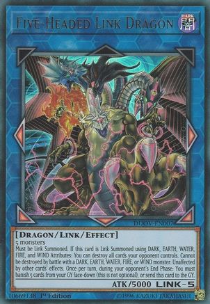 Five-Headed Link Dragon [DUOV-EN007] Ultra Rare - Yu-Gi-Oh! - Card Brawlers | Quebec | Canada |