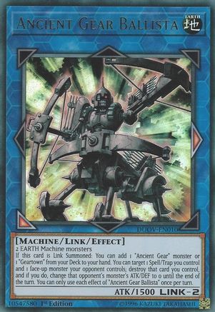Ancient Gear Ballista [DUOV-EN010] Ultra Rare - Yu-Gi-Oh! - Card Brawlers | Quebec | Canada |