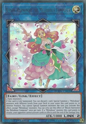 Bloom Harmonist the Melodious Composer [DUOV-EN020] Ultra Rare - Yu-Gi-Oh! - Card Brawlers | Quebec | Canada |