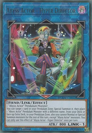 Abyss Actor - Hyper Director [DUOV-EN022] Ultra Rare - Yu-Gi-Oh! - Card Brawlers | Quebec | Canada |