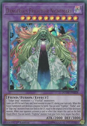 Dangerous Frightfur Nightmary [DUOV-EN038] Ultra Rare - Yu-Gi-Oh! - Card Brawlers | Quebec | Canada |