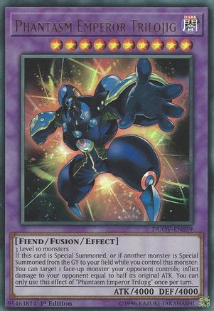 Phantasm Emperor Trilojig [DUOV-EN039] Ultra Rare - Yu-Gi-Oh! - Card Brawlers | Quebec | Canada |