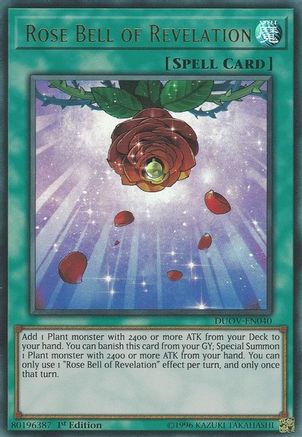 Rose Bell of Revelation [DUOV-EN040] Ultra Rare - Yu-Gi-Oh! - Card Brawlers | Quebec | Canada |