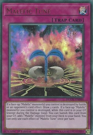 Malefic Tune [DUOV-EN046] Ultra Rare - Yu-Gi-Oh! - Card Brawlers | Quebec | Canada |