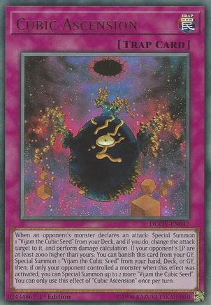 Cubic Ascension [DUOV-EN047] Ultra Rare - Yu-Gi-Oh! - Card Brawlers | Quebec | Canada |