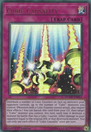 Cubic Causality [DUOV-EN051] Ultra Rare - Yu-Gi-Oh! - Card Brawlers | Quebec | Canada |