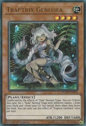 Traptrix Genlisea [DUOV-EN054] Ultra Rare - Yu-Gi-Oh! - Card Brawlers | Quebec | Canada |