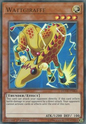 Wattgiraffe [DUOV-EN064] Ultra Rare - Yu-Gi-Oh! - Card Brawlers | Quebec | Canada |