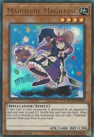 Madolche Magileine [DUOV-EN068] Ultra Rare - Yu-Gi-Oh! - Card Brawlers | Quebec | Canada |