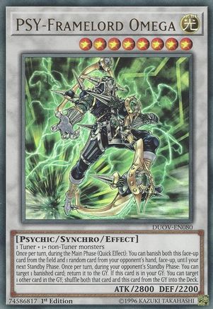 PSY-Framelord Omega [DUOV-EN080] Ultra Rare - Yu-Gi-Oh! - Card Brawlers | Quebec | Canada |