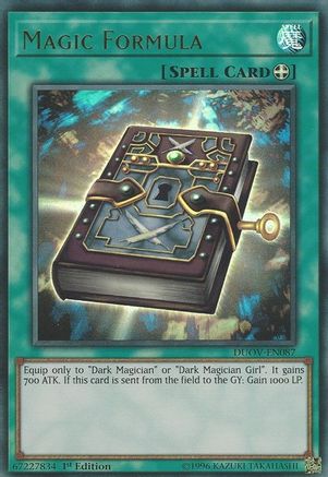 Magic Formula [DUOV-EN087] Ultra Rare - Yu-Gi-Oh! - Card Brawlers | Quebec | Canada |