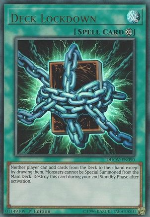 Deck Lockdown [DUOV-EN090] Ultra Rare - Yu-Gi-Oh! - Card Brawlers | Quebec | Canada |