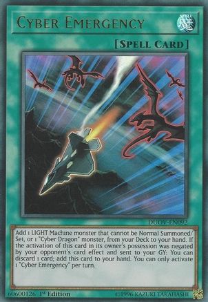 Cyber Emergency [DUOV-EN092] Ultra Rare - Yu-Gi-Oh! - Card Brawlers | Quebec | Canada |