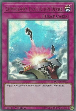 Compulsory Evacuation Device [DUOV-EN097] Ultra Rare - Yu-Gi-Oh! - Card Brawlers | Quebec | Canada |