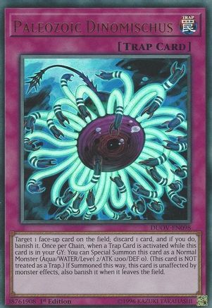 Paleozoic Dinomischus [DUOV-EN098] Ultra Rare - Yu-Gi-Oh! - Card Brawlers | Quebec | Canada |