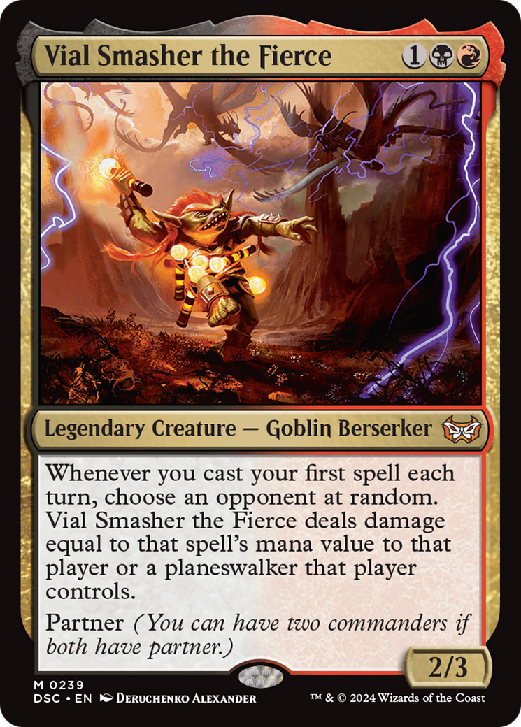 Vial Smasher the Fierce [Duskmourn: House of Horror Commander] - Magic: The Gathering - Card Brawlers | Quebec | Canada |