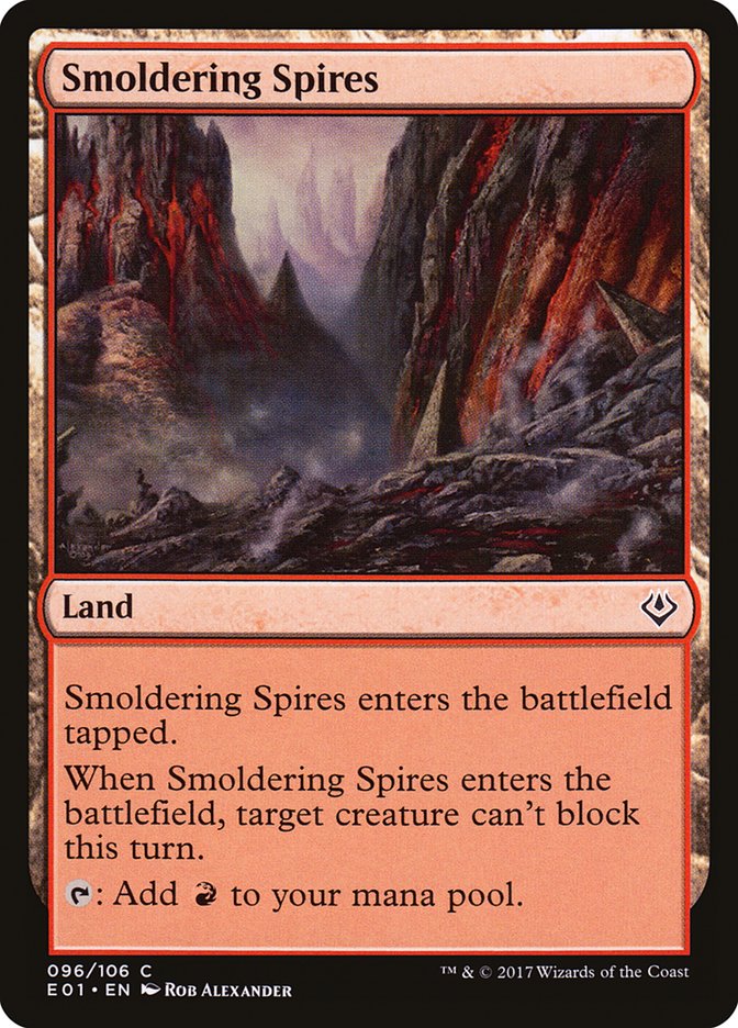 Smoldering Spires [Archenemy: Nicol Bolas] - Magic: The Gathering - Card Brawlers | Quebec | Canada |