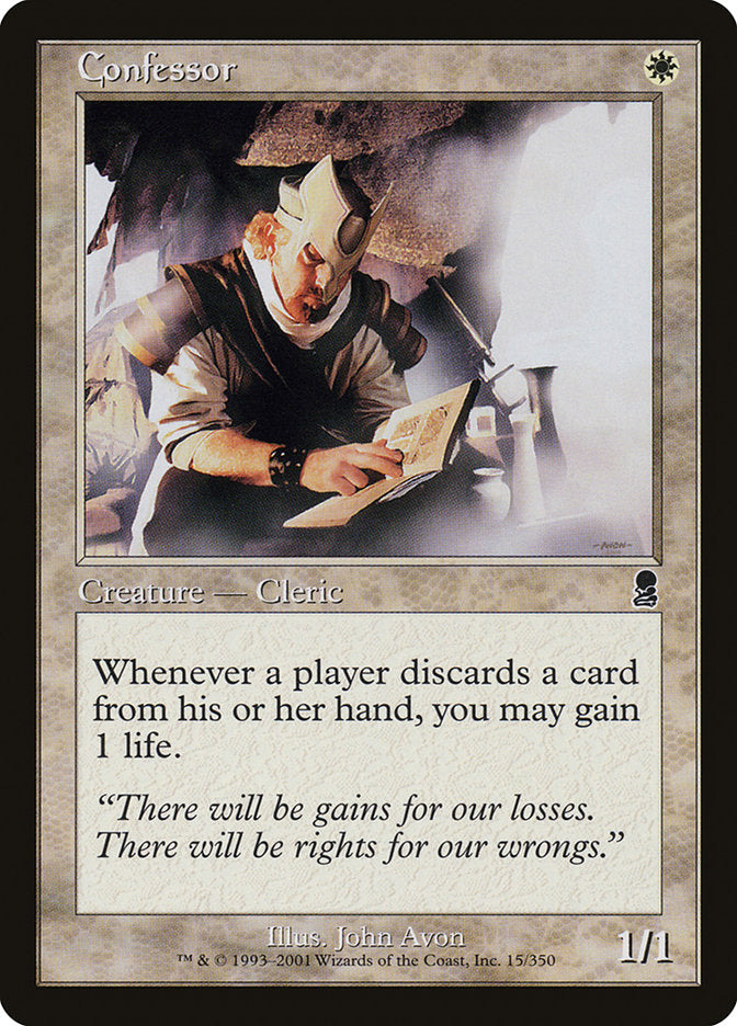 Confessor [Odyssey] - Magic: The Gathering - Card Brawlers | Quebec | Canada |