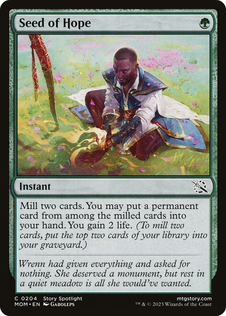 Seed of Hope [March of the Machine] - Magic: The Gathering - Card Brawlers | Quebec | Canada |