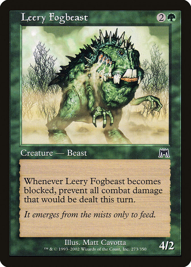 Leery Fogbeast [Onslaught] - Magic: The Gathering - Card Brawlers | Quebec | Canada |