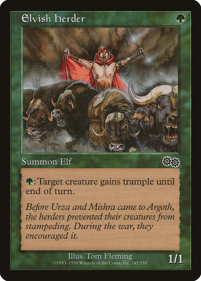 Elvish Herder [Urza's Saga] - Magic: The Gathering - Card Brawlers | Quebec | Canada |