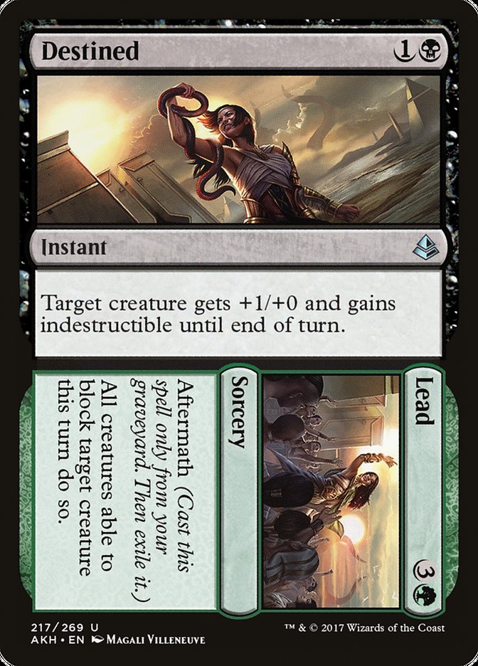 Destined // Lead [Amonkhet] - Magic: The Gathering - Card Brawlers | Quebec | Canada |