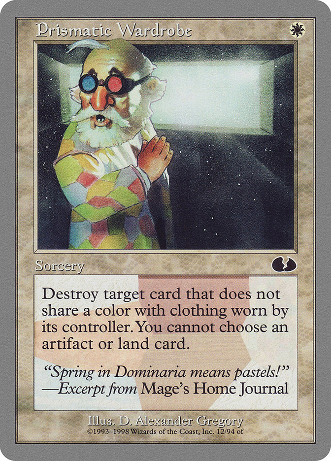 Prismatic Wardrobe [Unglued] - Magic: The Gathering - Card Brawlers | Quebec | Canada |