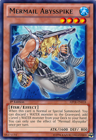Mermail Abysspike [ABYR-EN018] Rare - Yu-Gi-Oh! - Card Brawlers | Quebec | Canada |