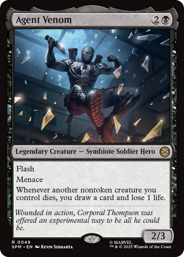 Agent Venom [Marvel's Spider-Man] - Magic: The Gathering - Card Brawlers | Quebec | Canada |