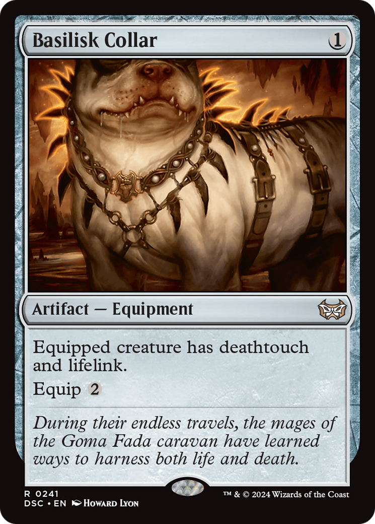 Basilisk Collar [Duskmourn: House of Horror Commander] - Magic: The Gathering - Card Brawlers | Quebec | Canada |
