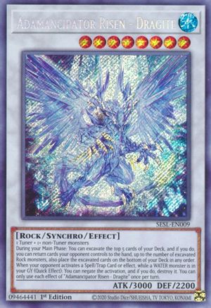 Adamancipator Risen - Dragite [SESL-EN009] Secret Rare - Yu-Gi-Oh! - Card Brawlers | Quebec | Canada |