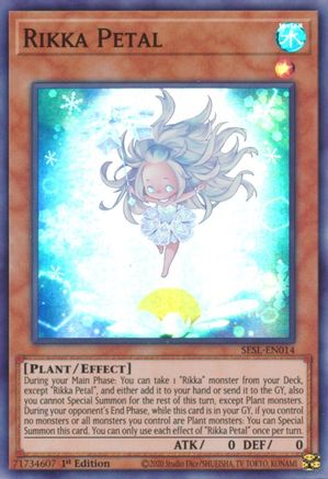 Rikka Petal [SESL-EN014] Super Rare - Yu-Gi-Oh! - Card Brawlers | Quebec | Canada |
