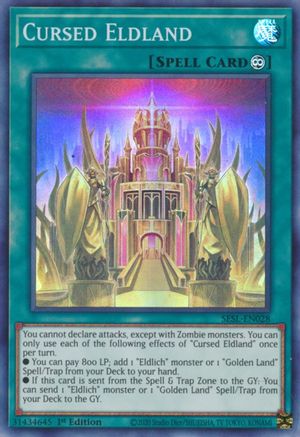 Cursed Eldland [SESL-EN028] Super Rare - Yu-Gi-Oh! - Card Brawlers | Quebec | Canada |
