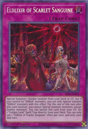 Eldlixir of Scarlet Sanguine [SESL-EN031] Secret Rare - Yu-Gi-Oh! - Card Brawlers | Quebec | Canada |