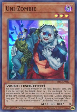 Uni-Zombie [SESL-EN042] Super Rare - Yu-Gi-Oh! - Card Brawlers | Quebec | Canada |