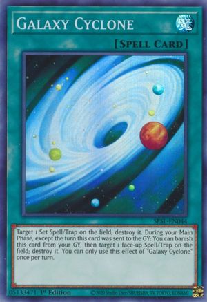 Galaxy Cyclone [SESL-EN044] Super Rare - Yu-Gi-Oh! - Card Brawlers | Quebec | Canada |