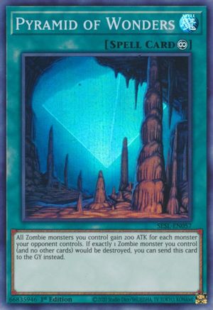 Pyramid of Wonders [SESL-EN057] Super Rare - Yu-Gi-Oh! - Card Brawlers | Quebec | Canada |