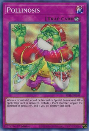 Pollinosis [SESL-EN059] Super Rare - Yu-Gi-Oh! - Card Brawlers | Quebec | Canada |