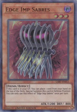 Edge Imp Sabres [LART-EN015] Ultra Rare - Yu-Gi-Oh! - Card Brawlers | Quebec | Canada |