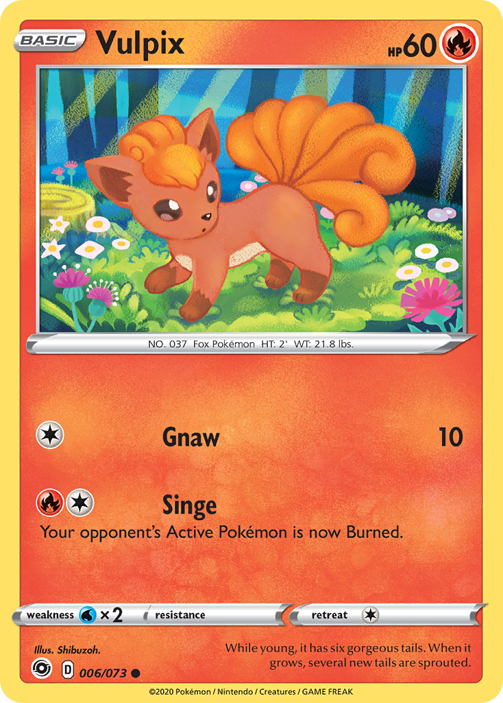 Vulpix (006/073) [Sword & Shield: Champion's Path] - Pokémon - Card Brawlers | Quebec | Canada |