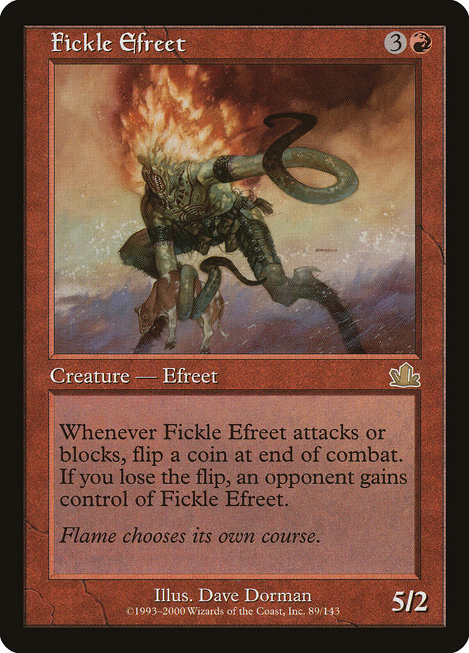 Fickle Efreet [Prophecy] - Magic: The Gathering - Card Brawlers | Quebec | Canada |