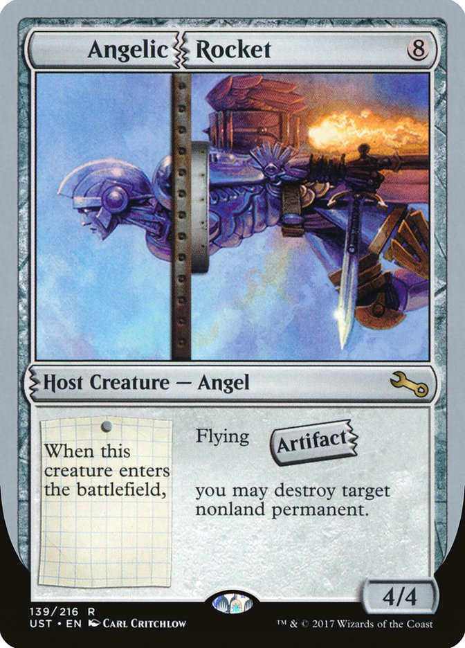 Angelic Rocket [Unstable] - Magic: The Gathering - Card Brawlers | Quebec | Canada |