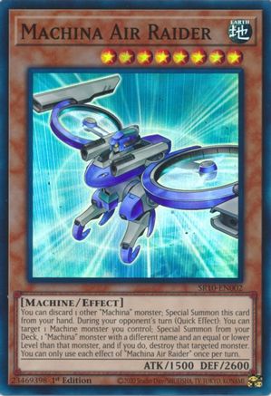 Machina Air Raider [SR10-EN002] Super Rare - Yu-Gi-Oh! - Card Brawlers | Quebec | Canada |