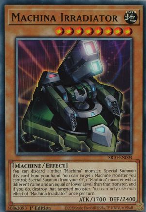 Machina Irradiator [SR10-EN003] Common - Yu-Gi-Oh! - Card Brawlers | Quebec | Canada |