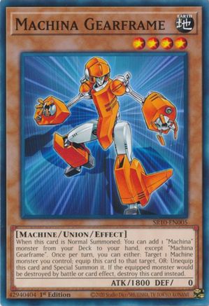Machina Gearframe [SR10-EN005] Common - Yu-Gi-Oh! - Card Brawlers | Quebec | Canada |