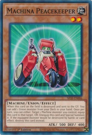Machina Peacekeeper [SR10-EN006] Common - Yu-Gi-Oh! - Card Brawlers | Quebec | Canada |