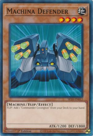 Machina Defender [SR10-EN012] Common - Yu-Gi-Oh! - Card Brawlers | Quebec | Canada |